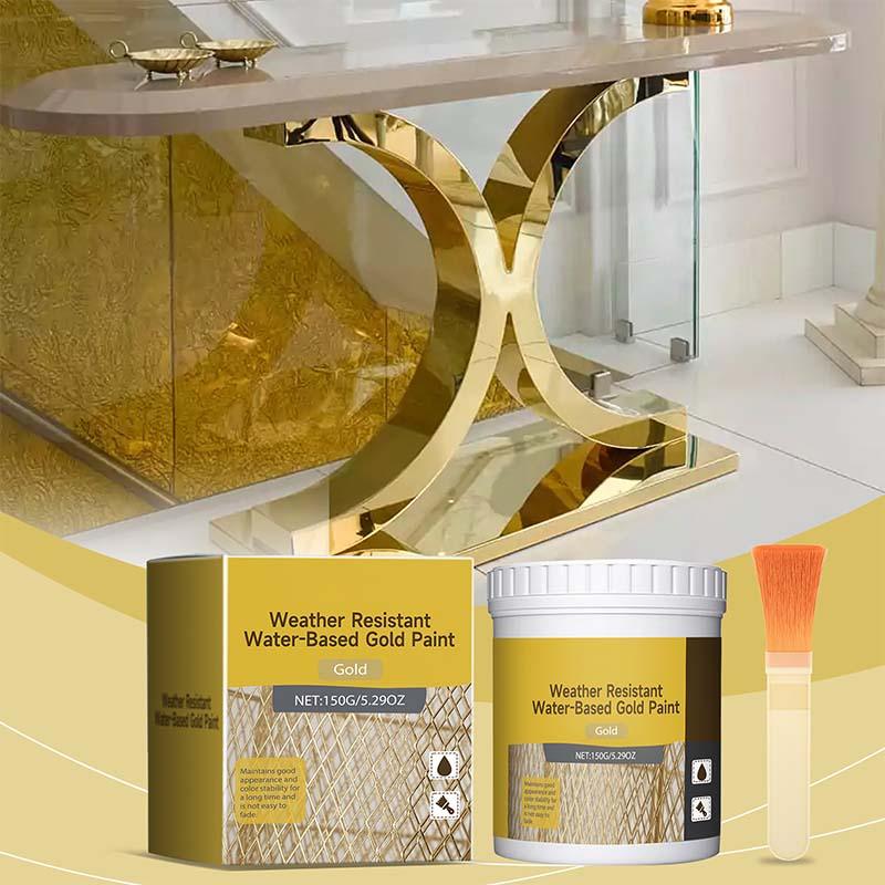 ⏳Time-Limited Special🎨🏡Water-Based Weather-Resistant Gold Paint