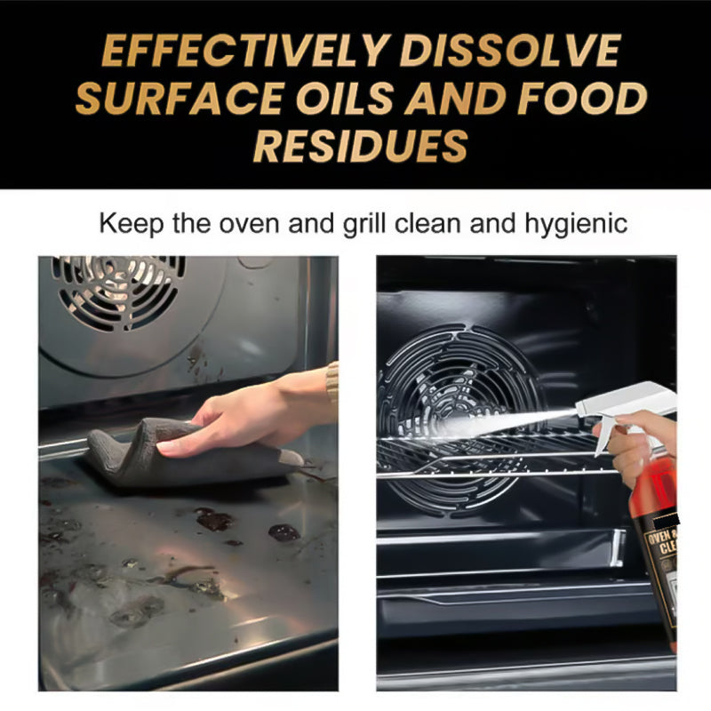 🧼 BUY 2 GET 1 FREE! ✨ Oven & Grill Cleaner Spray – Dissolves Grease in 5 Mins, No Scrubbing & Eliminates Odors 🔥  21 Reviews 4