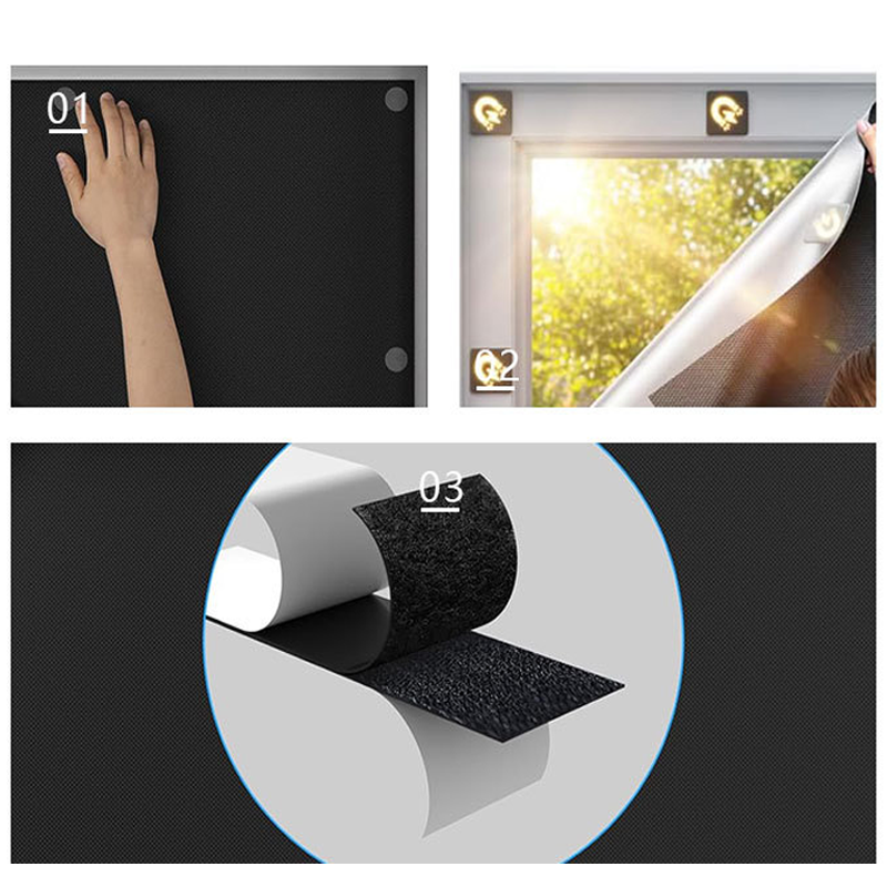 🌙 Pitch-Black Sleep | Magnetic Blackout Curtains | Easy Install & Reusable 😴【50% OFF】