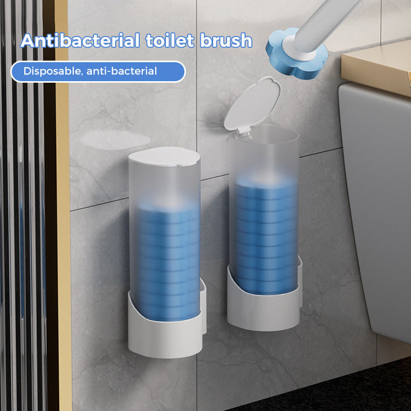 🚽 50% OFF NOW! ✨ Disposable Toilet Brush System – Hygienic, Refillable & Easy to Use 💦