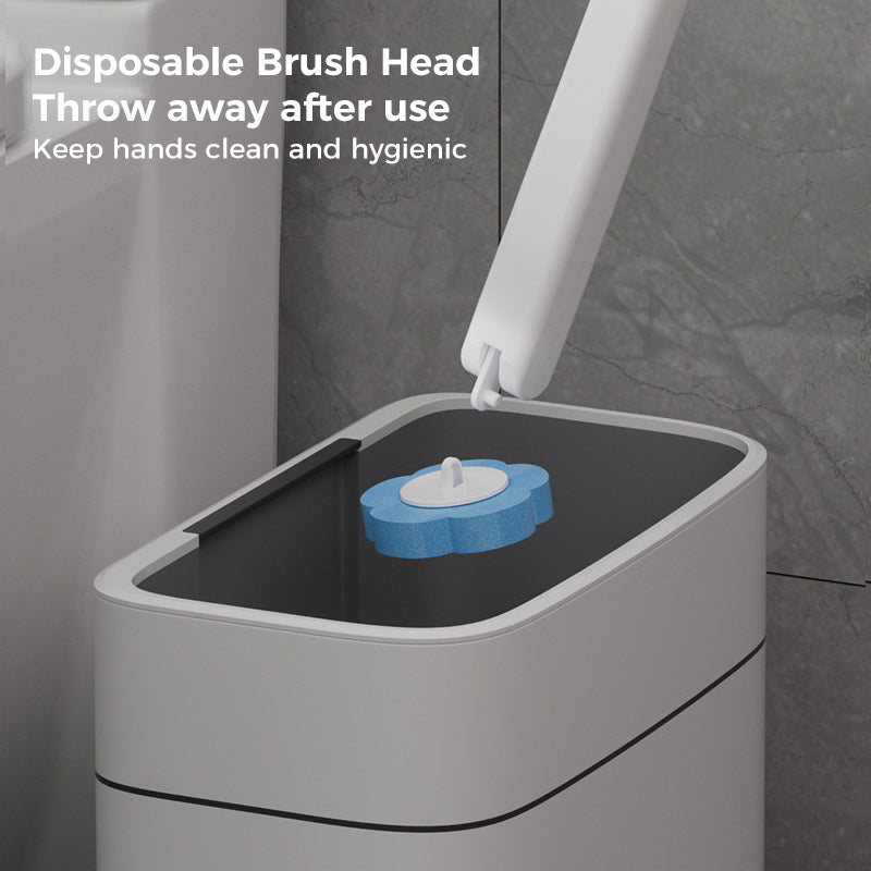 🚽 50% OFF NOW! ✨ Disposable Toilet Brush System – Hygienic, Refillable & Easy to Use 💦