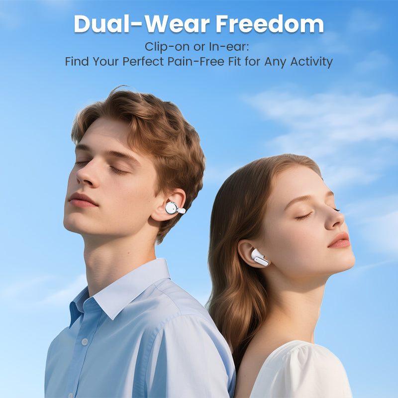 🎧🎁2-in-1 Dual-Style Wireless Earbuds