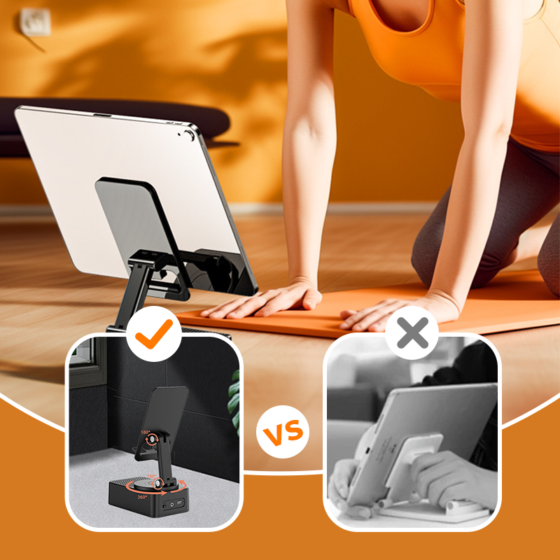 📱3-in-1 phone holder with Bluetooth speaker and power bank