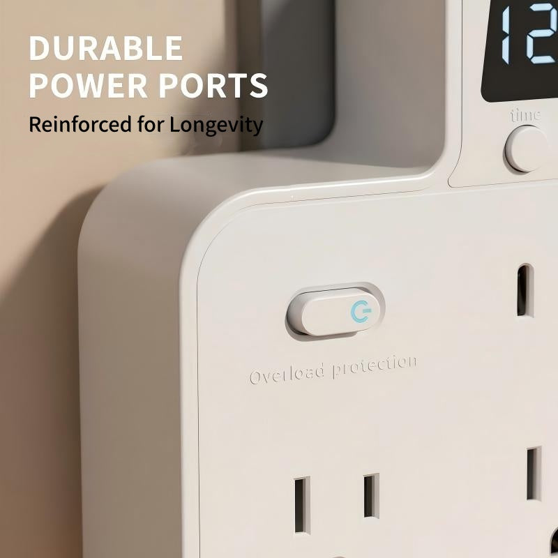 Multi-Port Outlet Extender with USB Ports
