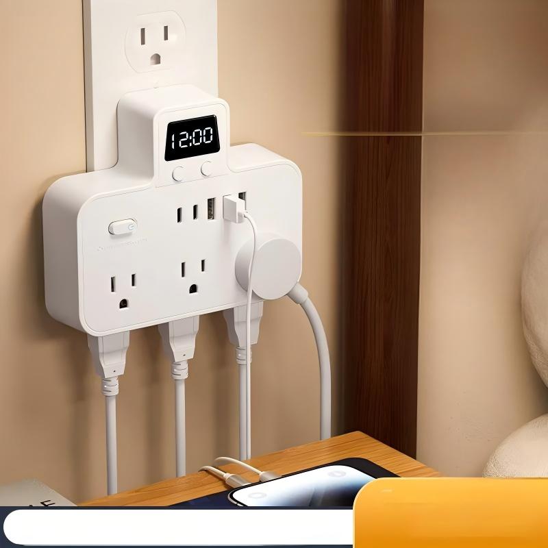 Multi-Port Outlet Extender with USB Ports