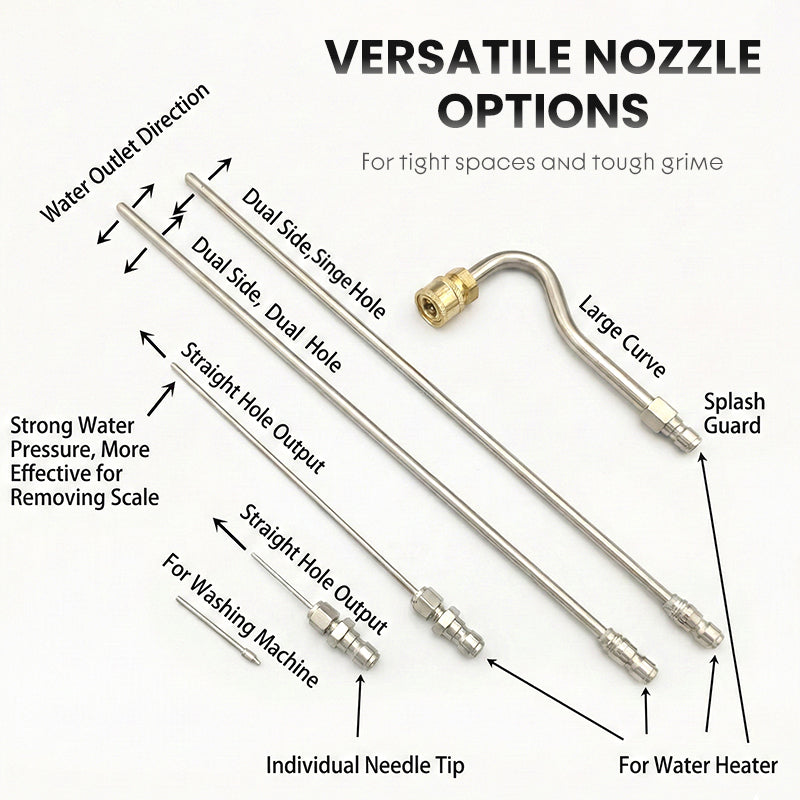High-Pressure Washer Extension Wand