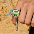 Miniature Fishing Reel Pendant Necklace