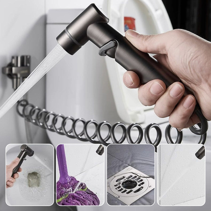 📢📢50% OFF!!⏰1-In-2-Out Dual Control Valve & Bidet Sprayer Set