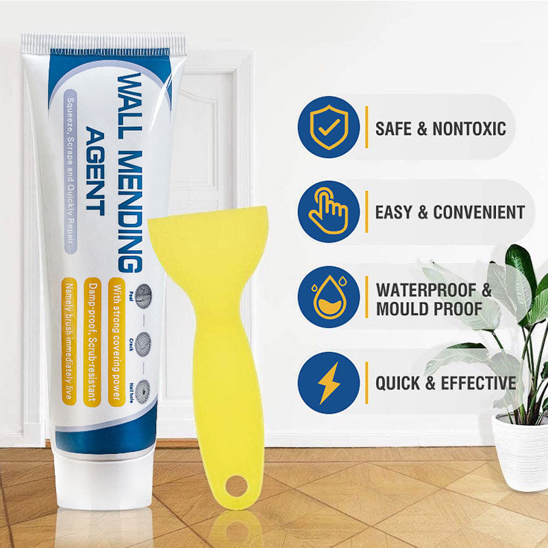 🛠️ 72% OFF NOW ! ⚡ Efficient Drywall Repair Kit with Scraper – High Adhesion, Easy Operation & All-in-One Design 🧰