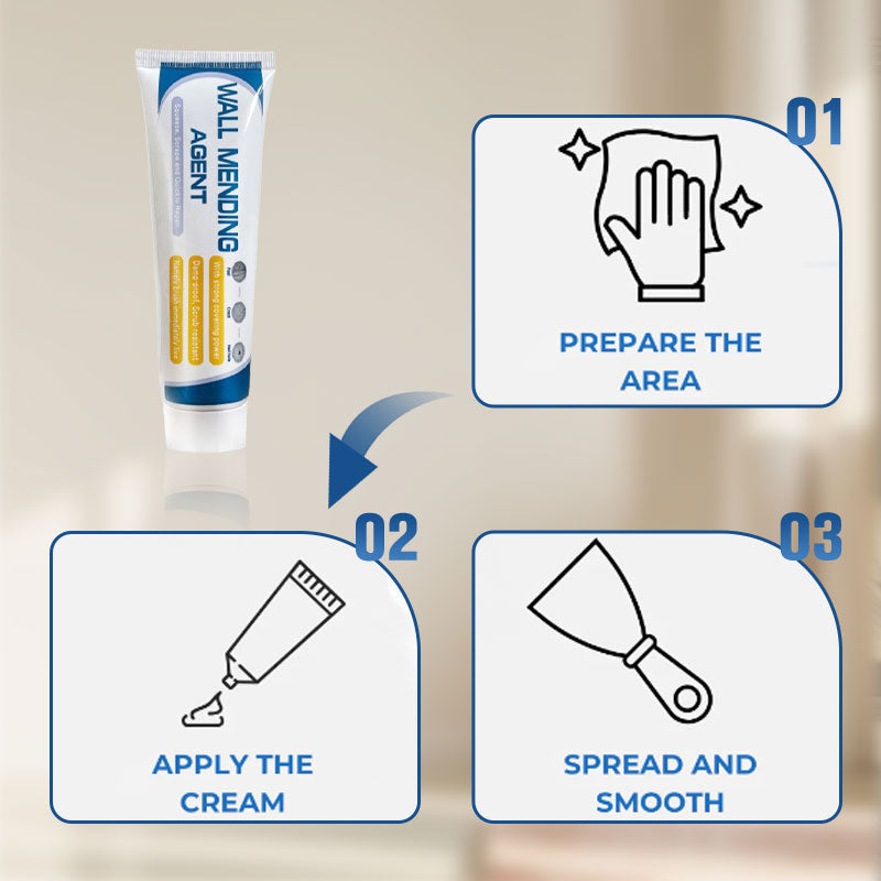 🛠️ 72% OFF NOW ! ⚡ Efficient Drywall Repair Kit with Scraper – High Adhesion, Easy Operation & All-in-One Design 🧰