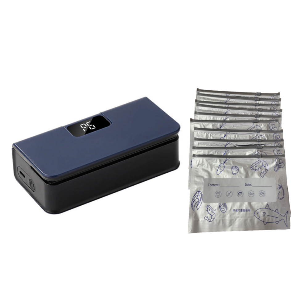 Rechargeable 2-in-1 Mini Bag Sealer with Cutter