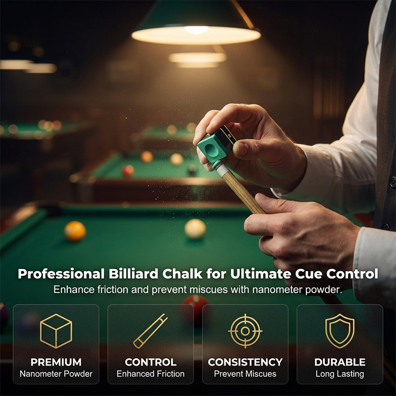 Professional Billiard Cue Tip Chalk