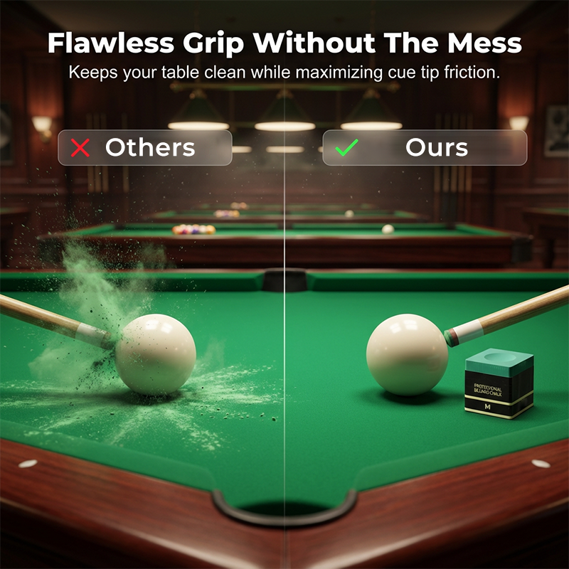Professional Billiard Cue Tip Chalk