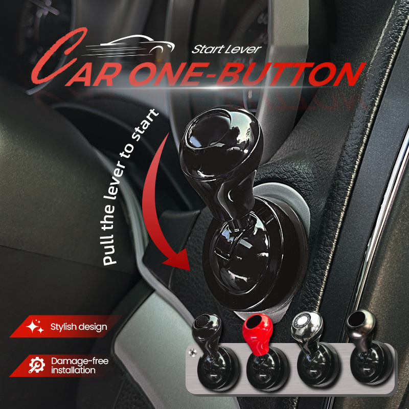 🚗 Car One-Button Start Lever – Upgrade Your Drive! 🔘