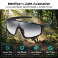 🕶️ 50% OFF NOW! 🚴 Photochromic Sports Glasses – Smart Light Adaptation & Windproof – Panoramic cycling goggles & anti-slip running eyewear 🏃