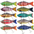 Multi-Segmented Bionic Swimming Fishing Lure