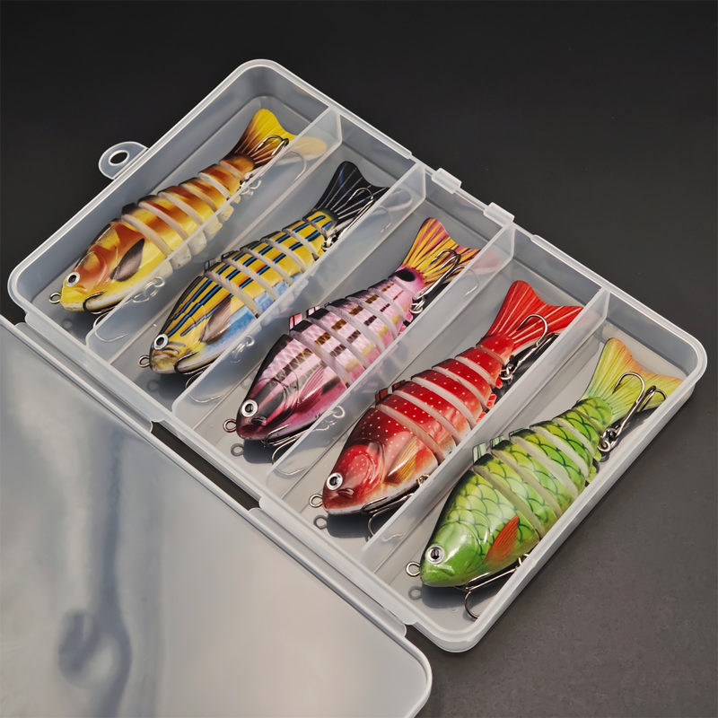 Multi-Segmented Bionic Swimming Fishing Lure