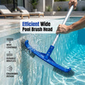 Wide Pool Brush Head with Curved Ends