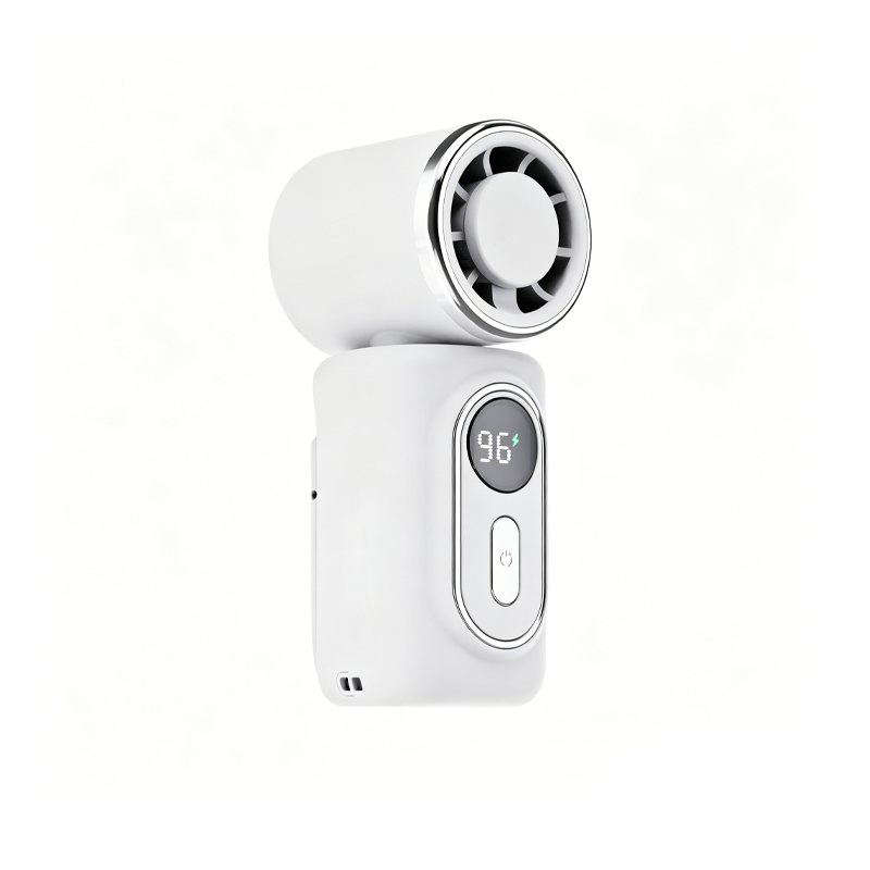 🔥Portable Clip-On Fan with LED Display!🌬️ Lightweight & strong wind, LED shows battery clearly. Clip anywhere, stay cool all day—super handy!