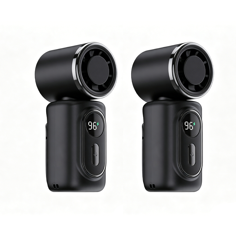 🔥Portable Clip-On Fan with LED Display!🌬️ Lightweight & strong wind, LED shows battery clearly. Clip anywhere, stay cool all day—super handy!