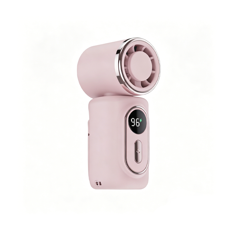🔥Portable Clip-On Fan with LED Display!🌬️ Lightweight & strong wind, LED shows battery clearly. Clip anywhere, stay cool all day—super handy!