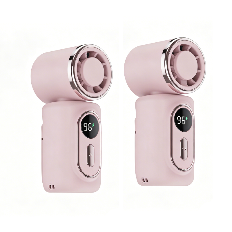 🔥Portable Clip-On Fan with LED Display!🌬️ Lightweight & strong wind, LED shows battery clearly. Clip anywhere, stay cool all day—super handy!