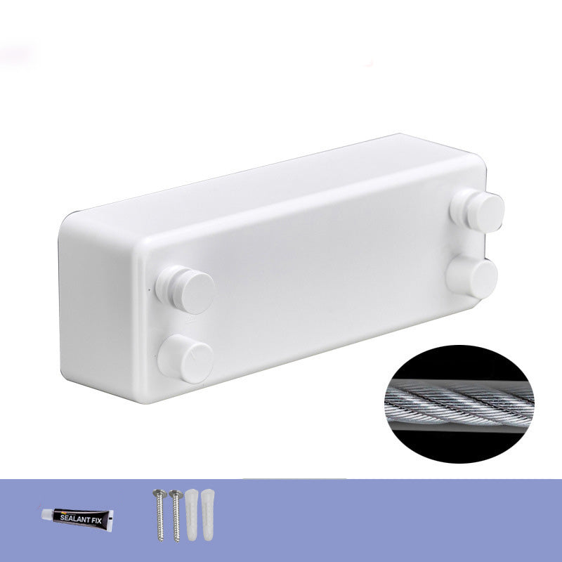 Wall-Mounted Invisible Clothesline
