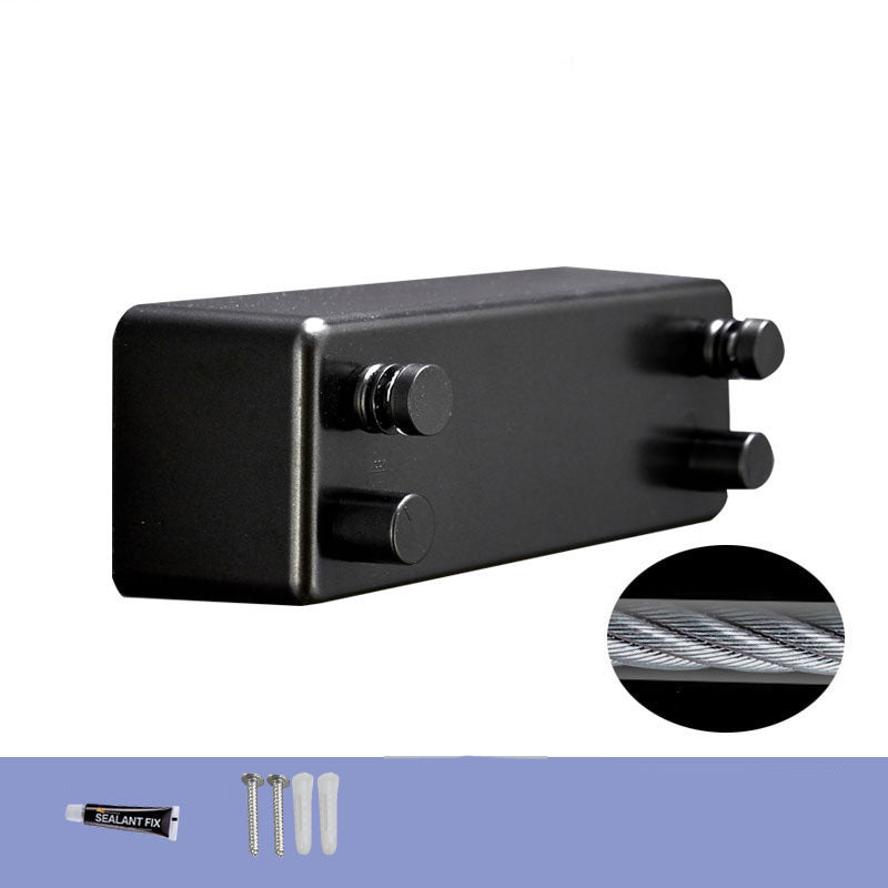 Wall-Mounted Invisible Clothesline