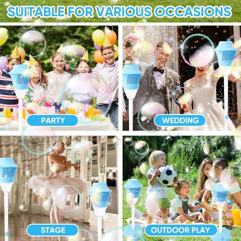 🎈60% OFF and  Free shipping NOW ! ⚡ Automatic Handheld Bubble Machine for Kids – One-Touch Operation, Rich Bubbles & Portable Design