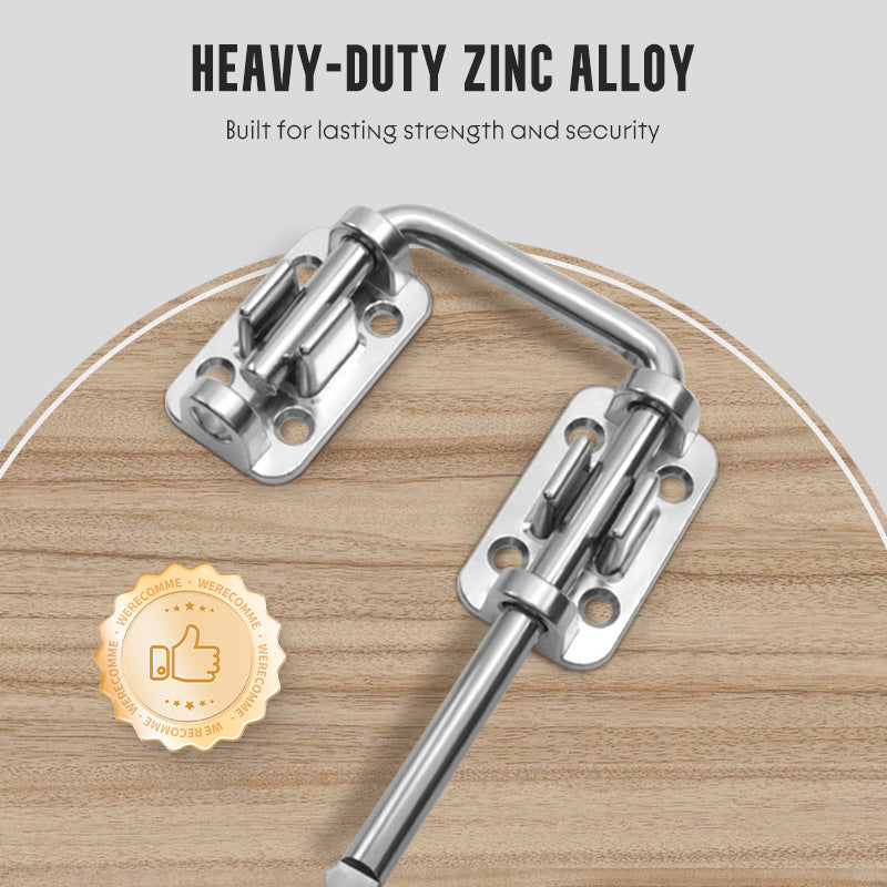 Multi-Angle Security Barrel Bolt Latch