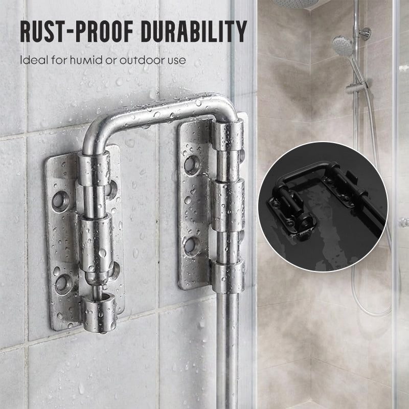 Multi-Angle Security Barrel Bolt Latch