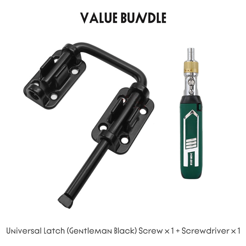 Multi-Angle Security Barrel Bolt Latch