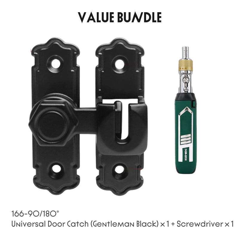 Multi-Angle Security Barrel Bolt Latch