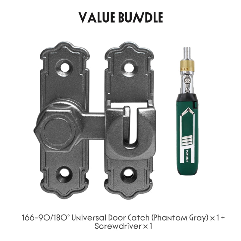 Multi-Angle Security Barrel Bolt Latch