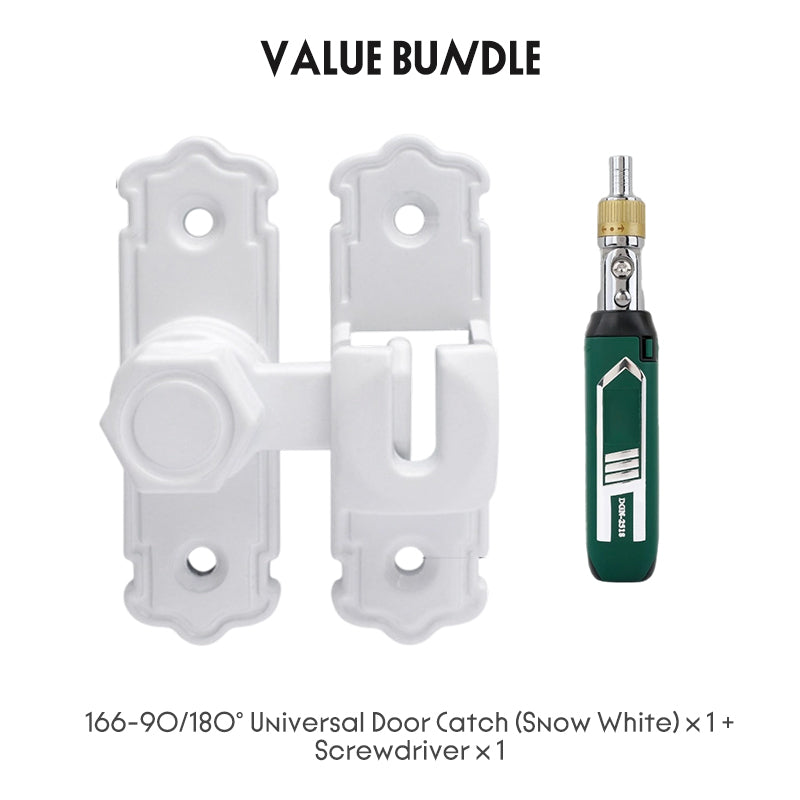 Multi-Angle Security Barrel Bolt Latch