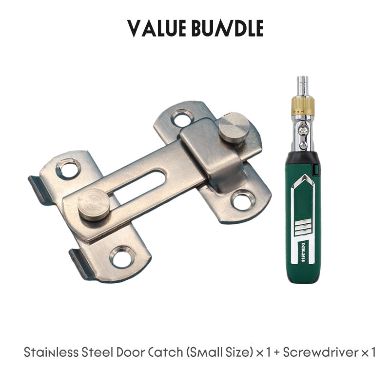 Multi-Angle Security Barrel Bolt Latch