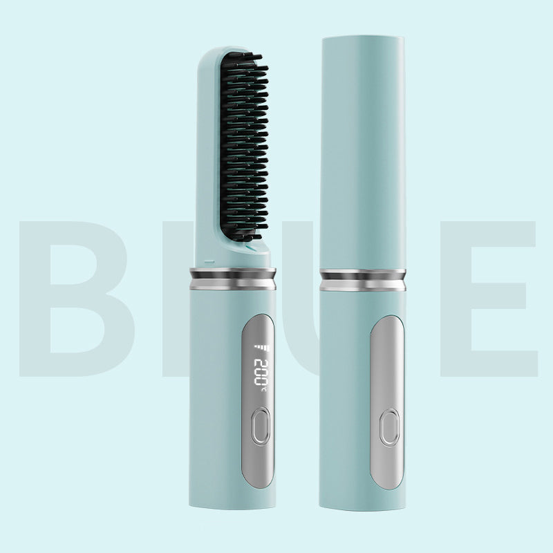 Rechargeable Cordless Heated Straightening Brush