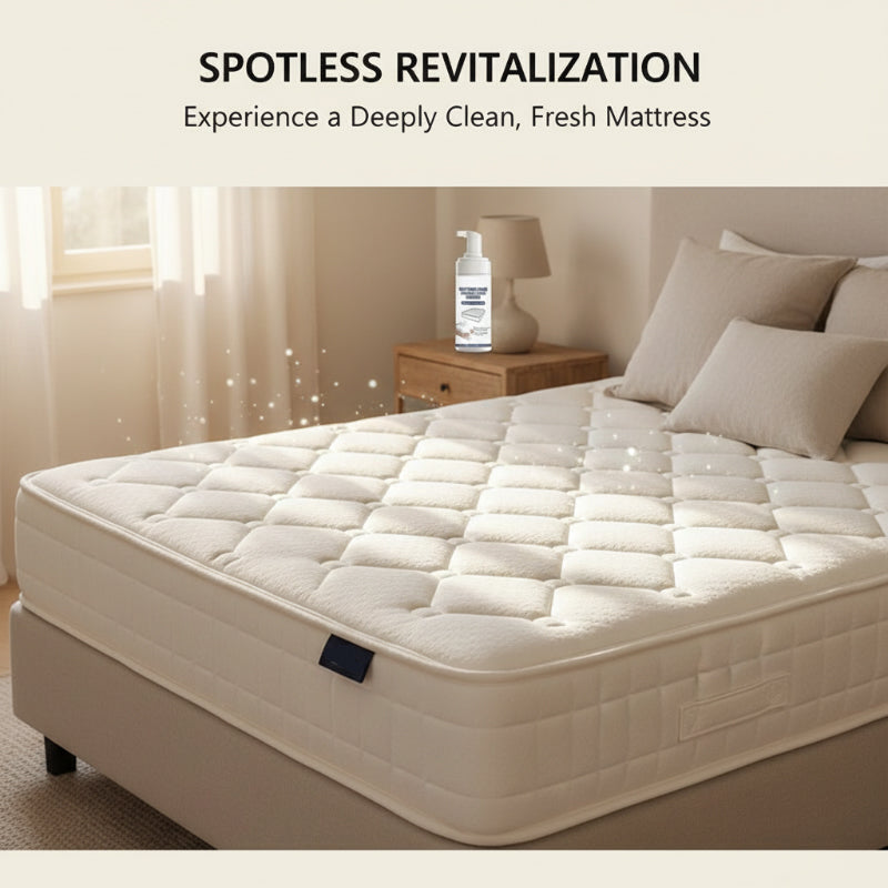 🛏️🧼 Multi-Surface Mattress Foam Cleaner – No-Rinse Stain Removal, Odor Elimination, and Antibacterial Protection – Pay on Delivery ✨✅