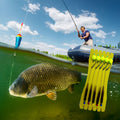 🎣 Buy 1 Get 1 Free! 🐟 High Buoyancy Fishing Hook – Floats Naturally, Sharp Carbon Steel, Set of 5 ✨