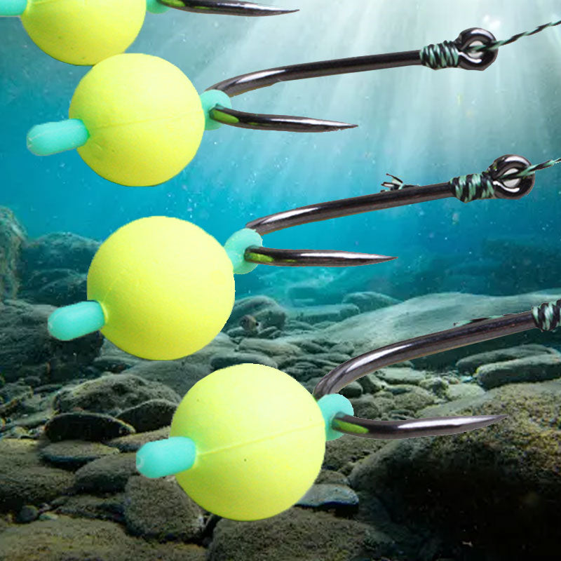 🎣 Buy 1 Get 1 Free! 🐟 High Buoyancy Fishing Hook – Floats Naturally, Sharp Carbon Steel, Set of 5 ✨