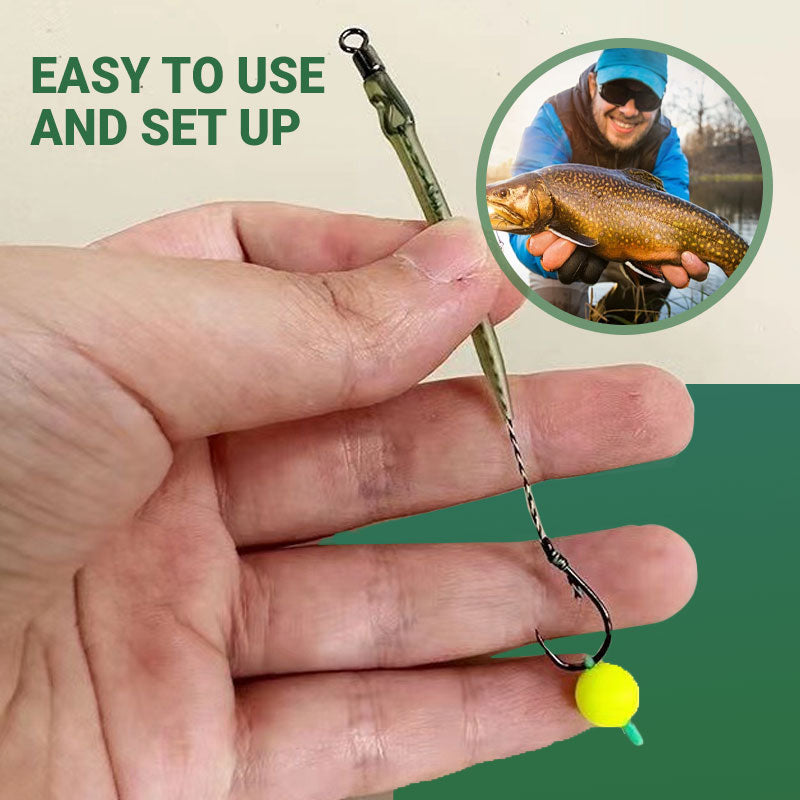 🎣 Buy 1 Get 1 Free! 🐟 High Buoyancy Fishing Hook – Floats Naturally, Sharp Carbon Steel, Set of 5 ✨