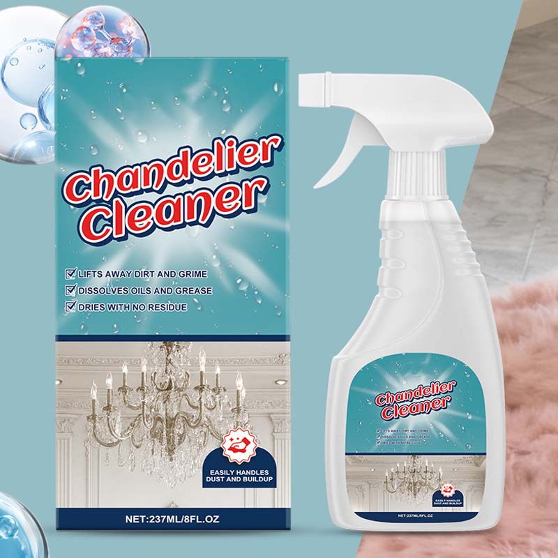 💡50% OFF🧼 Light Fixture Cleaning Spray | Powerful stain removal · Safe for all materials with no residue · Protects metal from oxidation · Suitable for chandeliers and decorative lights