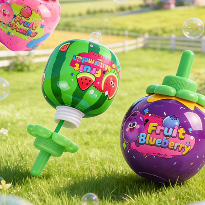 Outdoor Fruit-Themed Bubble Toy