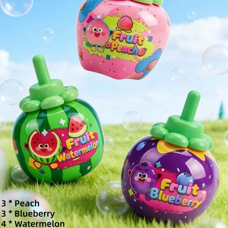 Outdoor Fruit-Themed Bubble Toy