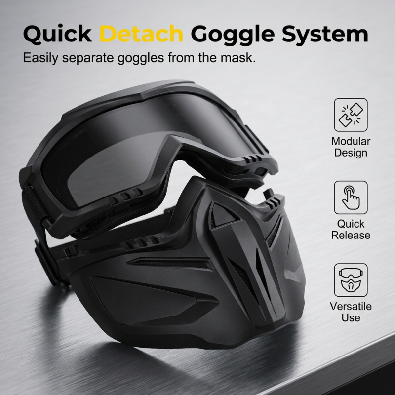 🛡️ Detachable, full-face protective shield – In stock & Cash on delivery 😷🔧