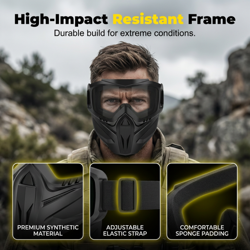 🛡️ Detachable, full-face protective shield – In stock & Cash on delivery 😷🔧