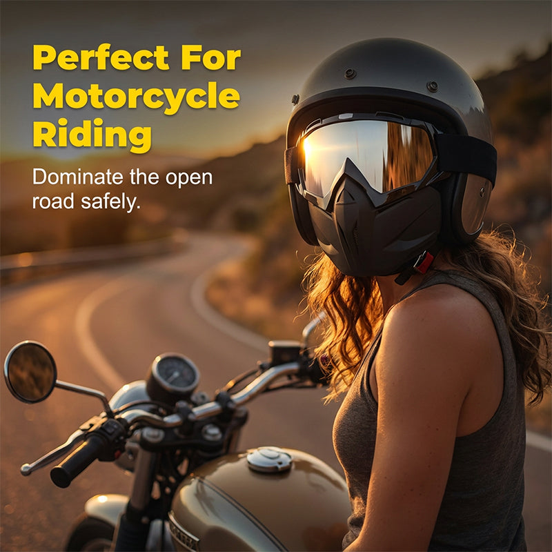 🛡️ Detachable, full-face protective shield – In stock & Cash on delivery 😷🔧