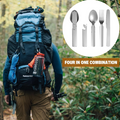 🎉 Last Day Promotion-50% OFF✨4-in-1 Stainless Steel Portable Cutlery Set