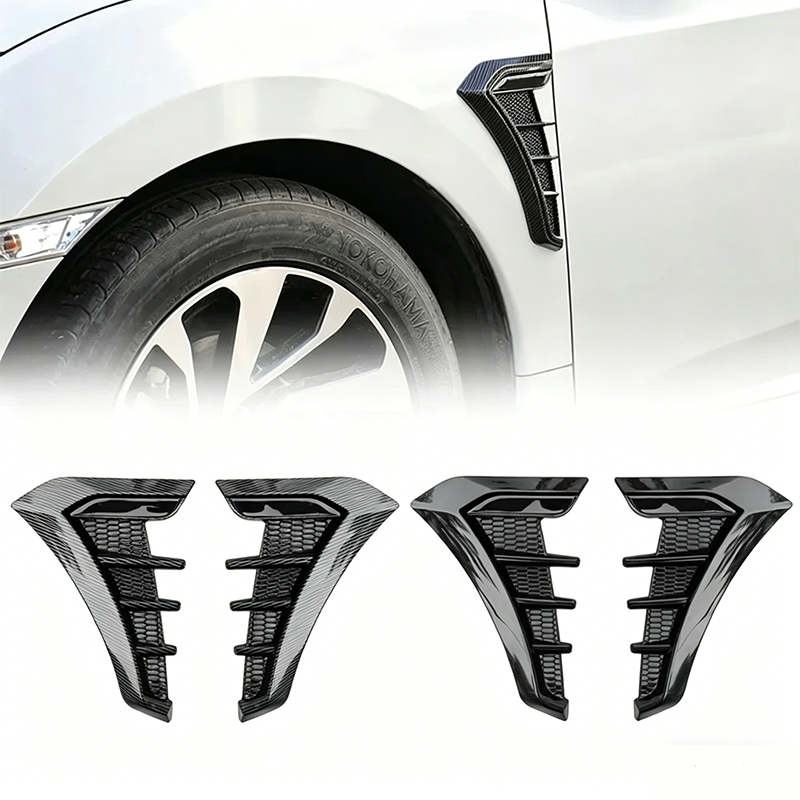 🏎️ 50% OFF NOW!🔥 Car Side Fender Vents Stickers – Sporty Design & Scratch Cover – Universal TPU Decorative Trim ✨