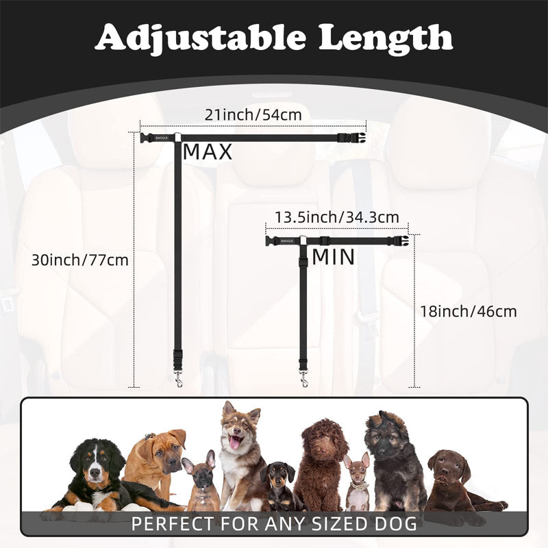 🔥Buy more save more🎁2-in-1 Dog Car Seat Belt & Walking Leash